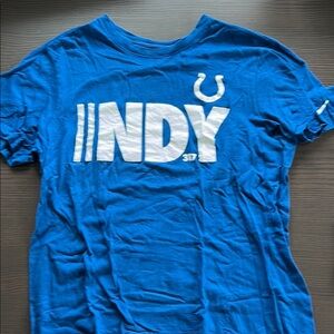 Blue Indianapolis Colts shirt